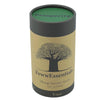 Image of FewwEssentials Dhoop Incense Sticks with the scent name Prosperity in a Circular Kraft Brown Box with Green Lid