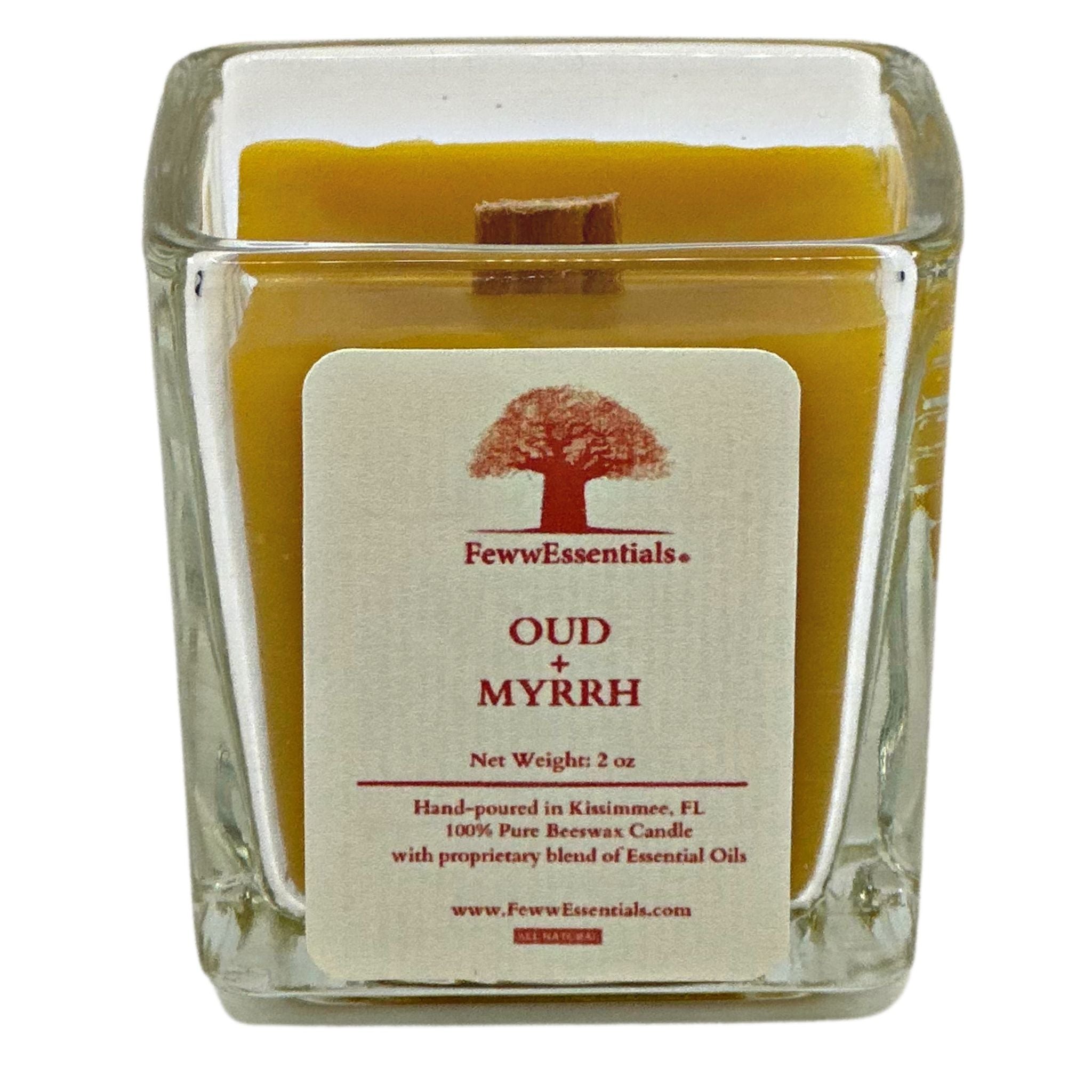 Oud+Myrrh Votive/Tealight Candle